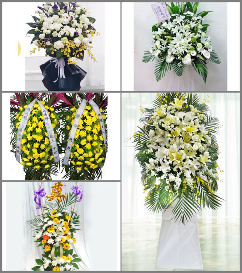 西藏拉萨城关区白事花篮预定